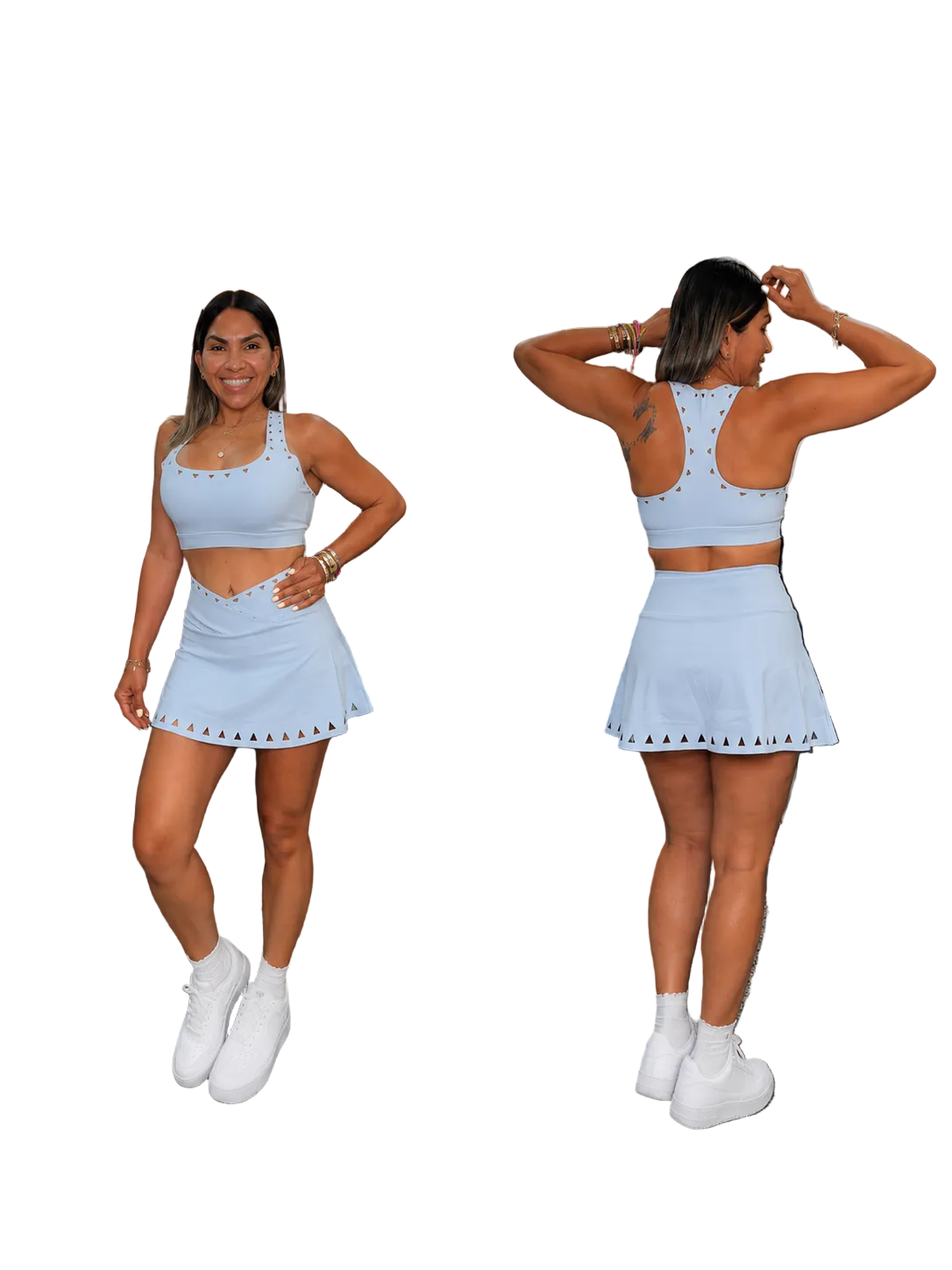 Set Trián Chic Falda Racerback