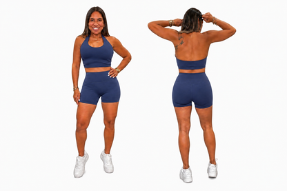 Set Halter Open Back