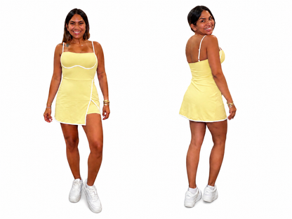 Vestido Silueta con Corte