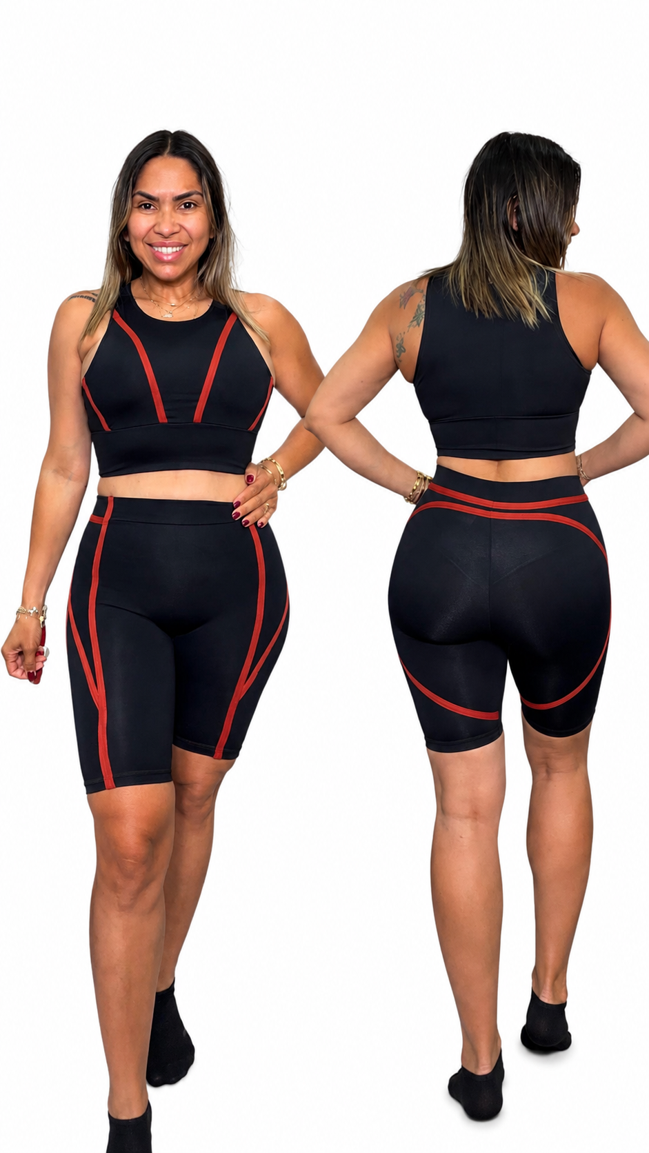 Set de bike shorts