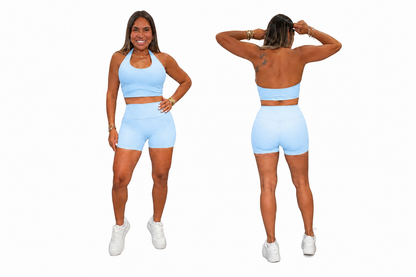 Set Halter Open Back