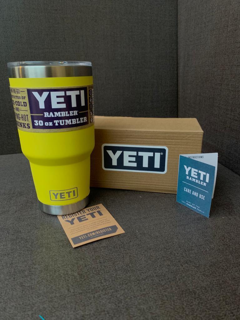 Vaso Yeti Unicolor 30 Oz