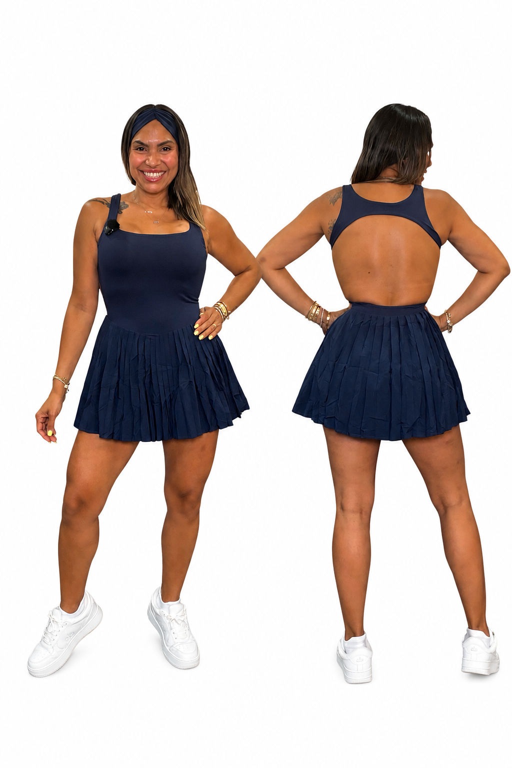 Vestido plisado