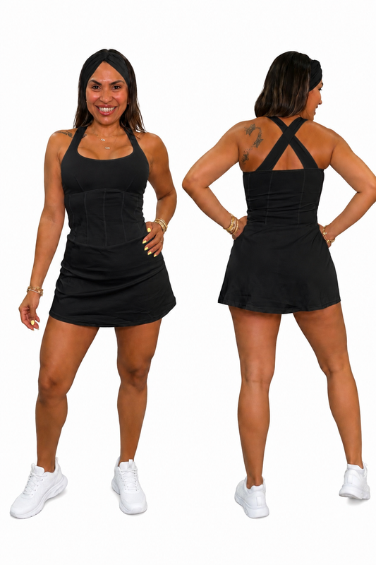 Vestido tipo corset